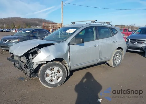 2014 Nissan Rogue Select S из США, поврежденный, VIN JN8AS5MV8EW719085